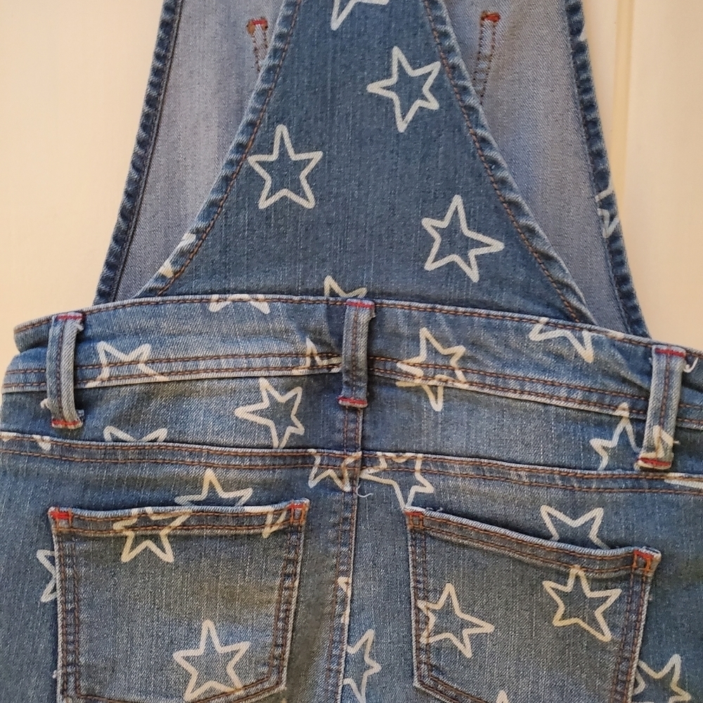 Cat & Jack Girls Overall Shorts - Picture 7 of 10